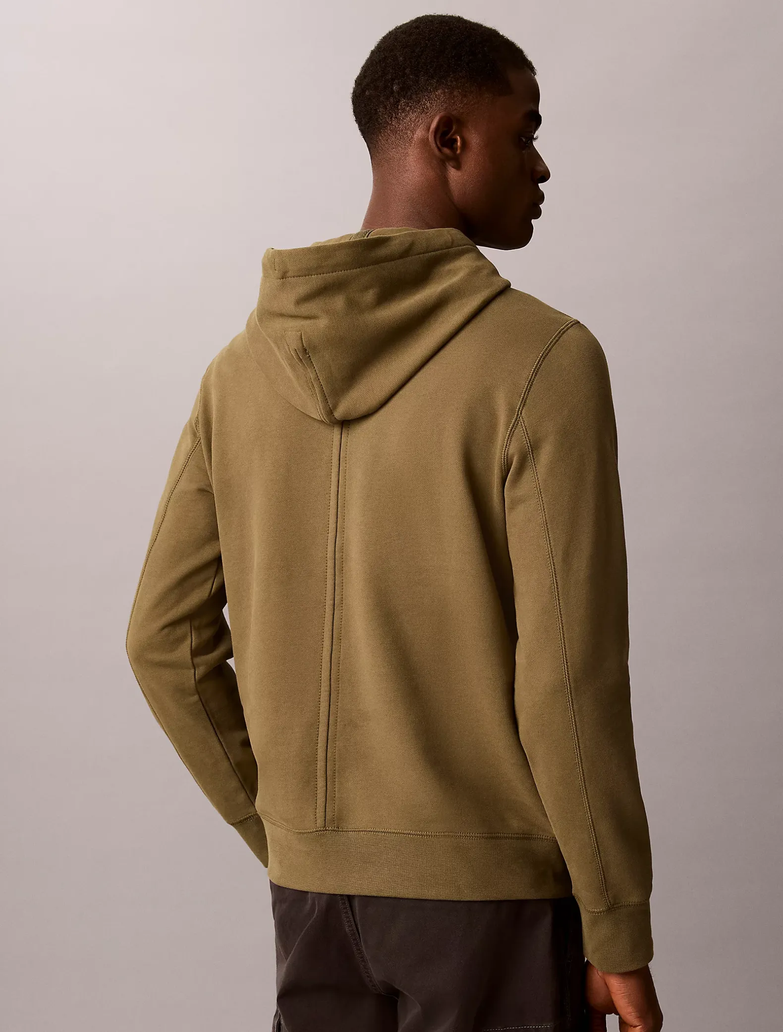Hoodie van badstofkatoen met embleem
