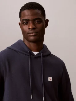Hoodie van badstofkatoen met embleem