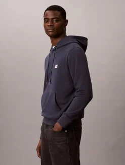 Hoodie van badstofkatoen met embleem