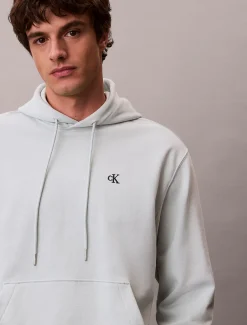 Hoodie van badstofkatoen met monogram