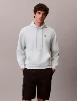 Hoodie van badstofkatoen met monogram