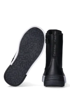 Hybride sneakerlaarzen met veters voor kinderen