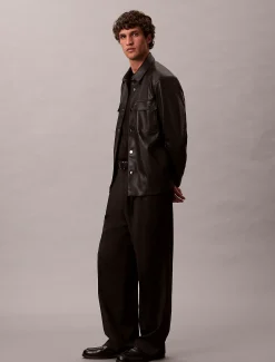 Imitatieleren shirtjack