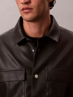 Imitatieleren shirtjack