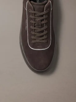 Imitatieleren signature sneakers