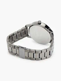 Ionisch grijs stalen horloge