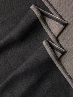 Jacquard stola met logo