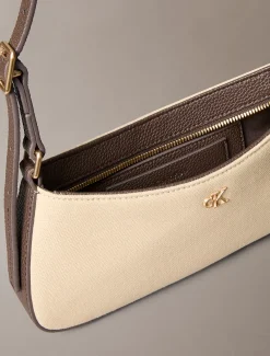 Katoen canvas schoudertas