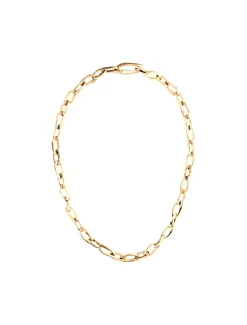 Ketting met sculpted ovale schakels