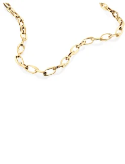 Ketting met sculpted ovale schakels