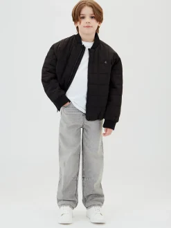 Kinderjeans met barrel pijp