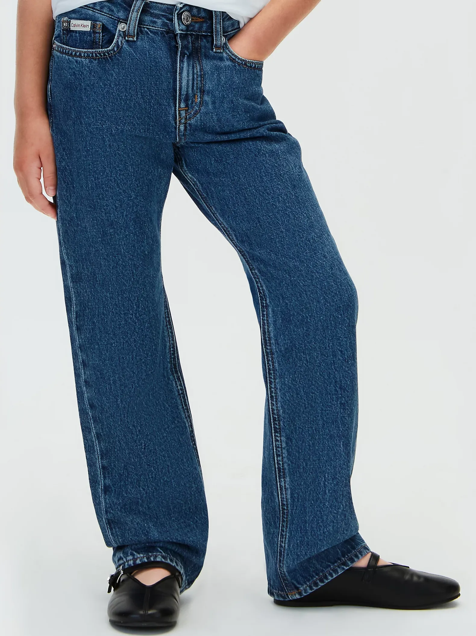 Kinderjeans met rechte pasvorm