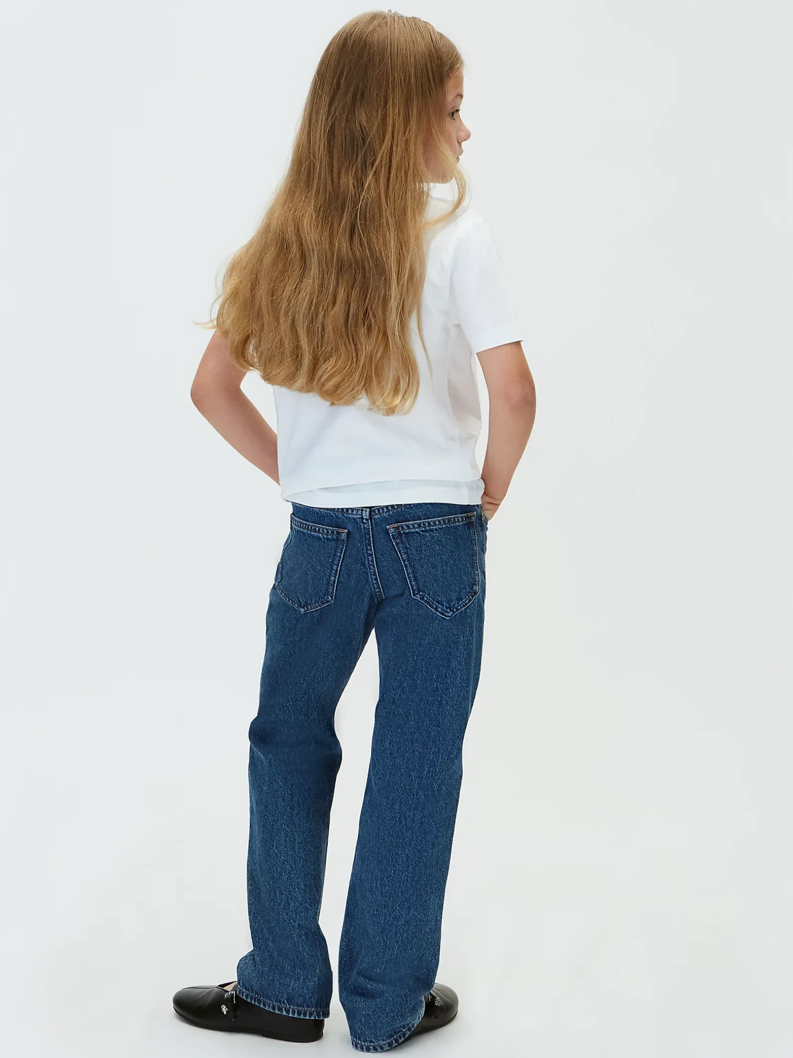 Kinderjeans met rechte pasvorm