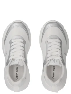 Kindersneakers met signature CK_logo