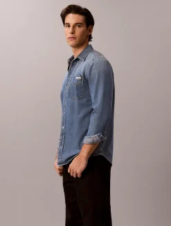 Klassiek denim overhemd