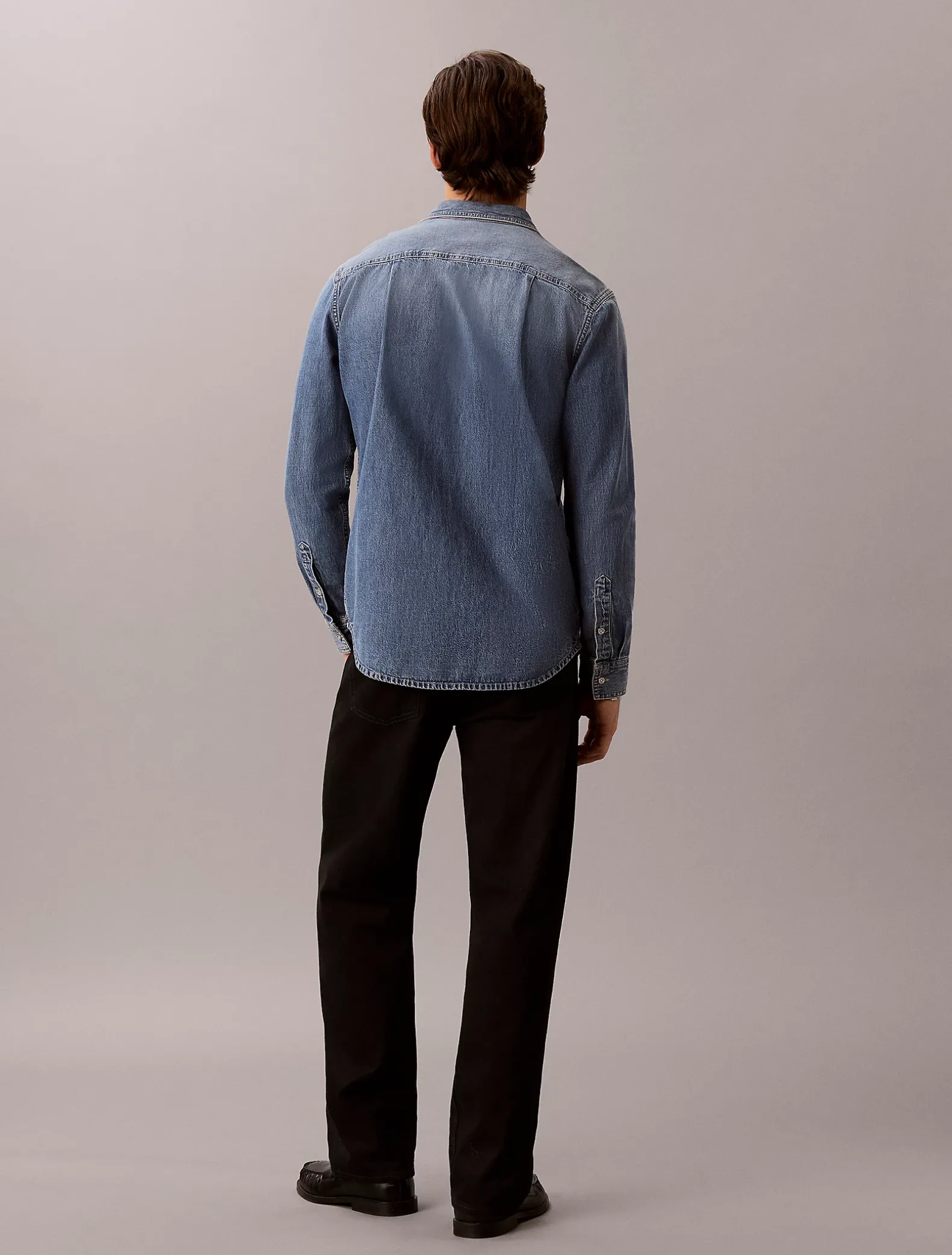 Klassiek denim overhemd