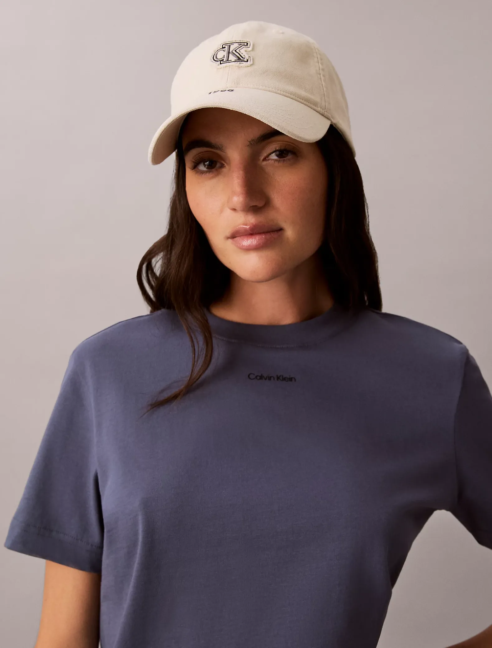 Klassiek katoenen T-shirt met logo