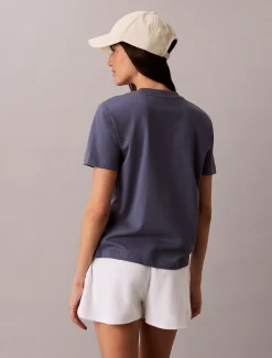 Klassiek katoenen T-shirt met logo