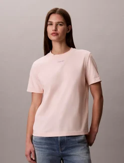 Klassiek katoenen T-shirt met logo
