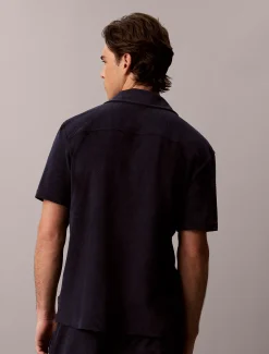Klassiek strandshirt met korte mouwen