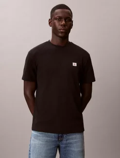 Klassiek T-shirt met wafelstructuur