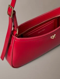 Kleine schoudertas met monogramlogo