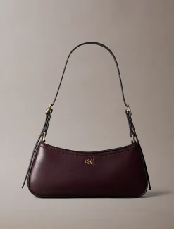 Kleine schoudertas met monogramlogo