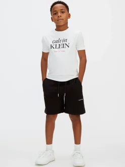 Korte badstoffen joggingbroek voor kinderen