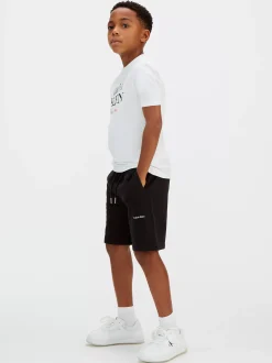 Korte badstoffen joggingbroek voor kinderen