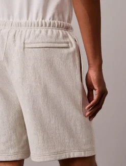 Korte joggingbroek met geborduurd logo