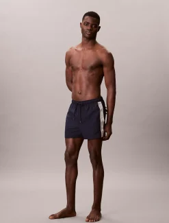 Korte zwemshort met trekkoord - CK Icon