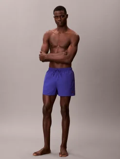 Korte zwemshort met trekkoord - CK Monogram