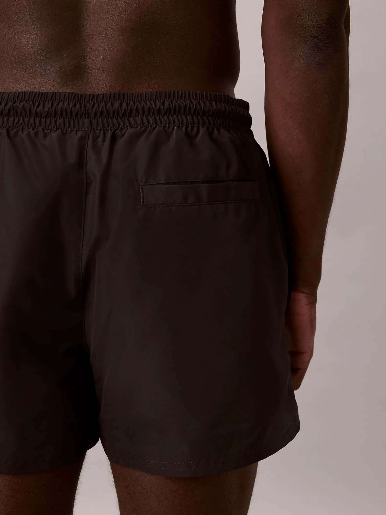 Korte zwemshort met trekkoord - CK Monogram