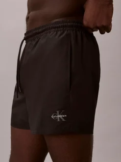 Korte zwemshort met trekkoord - CK Monogram
