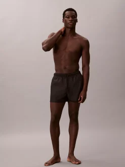 Korte zwemshort met trekkoord - CK Monogram