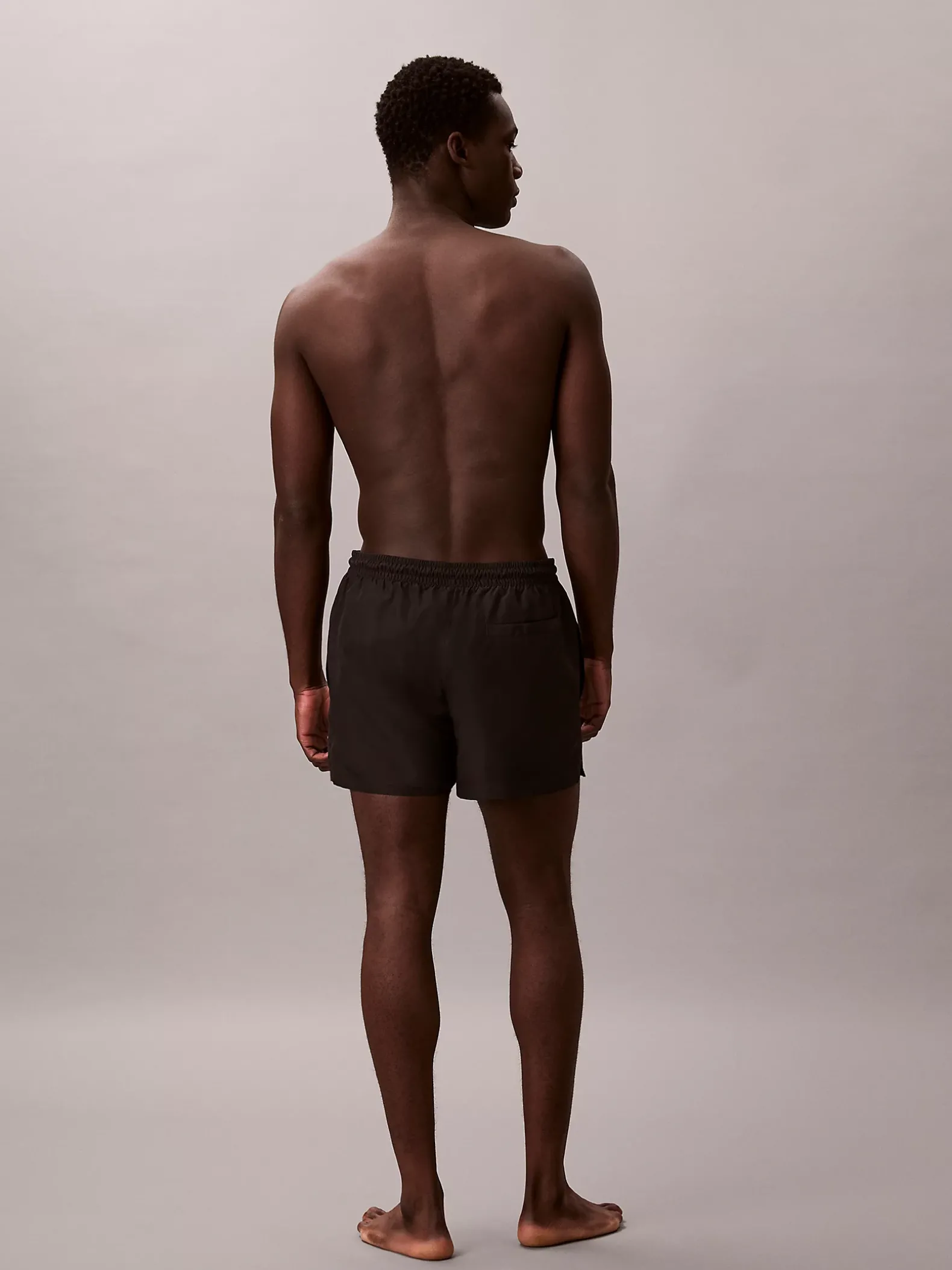 Korte zwemshort met trekkoord - CK Monogram