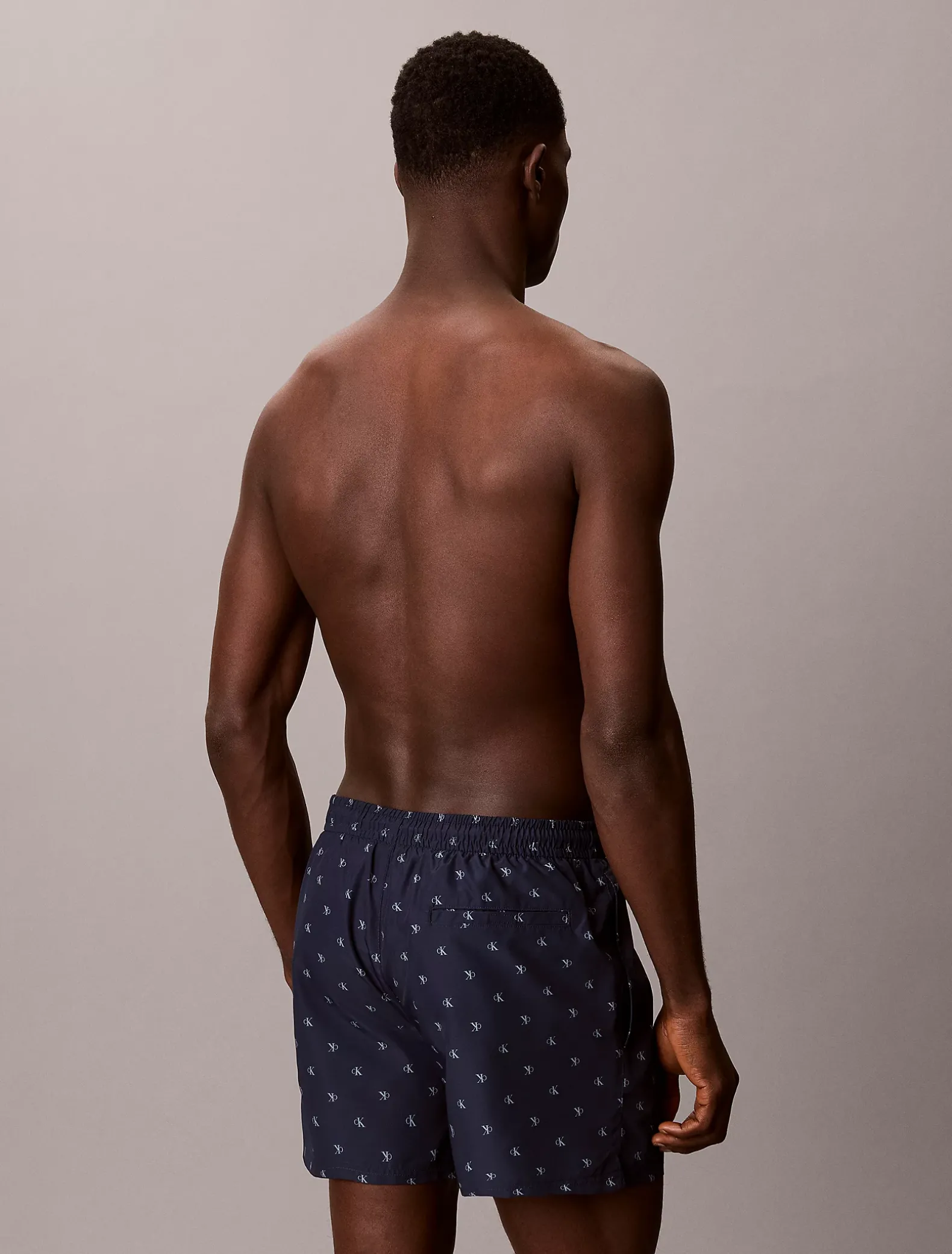 Korte zwemshort met trekkoord - Essentials