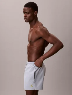 Korte zwemshort met trekkoord - CK Monogram