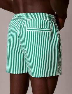 Korte zwemshort met trekkoord - CK Monogram