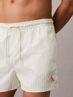Korte zwemshort met trekkoord - CK Monogram