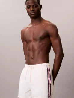 Korte zwemshort met trekkoord - CK Icon