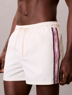 Korte zwemshort met trekkoord - CK Icon