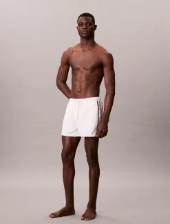 Korte zwemshort met trekkoord - CK Icon