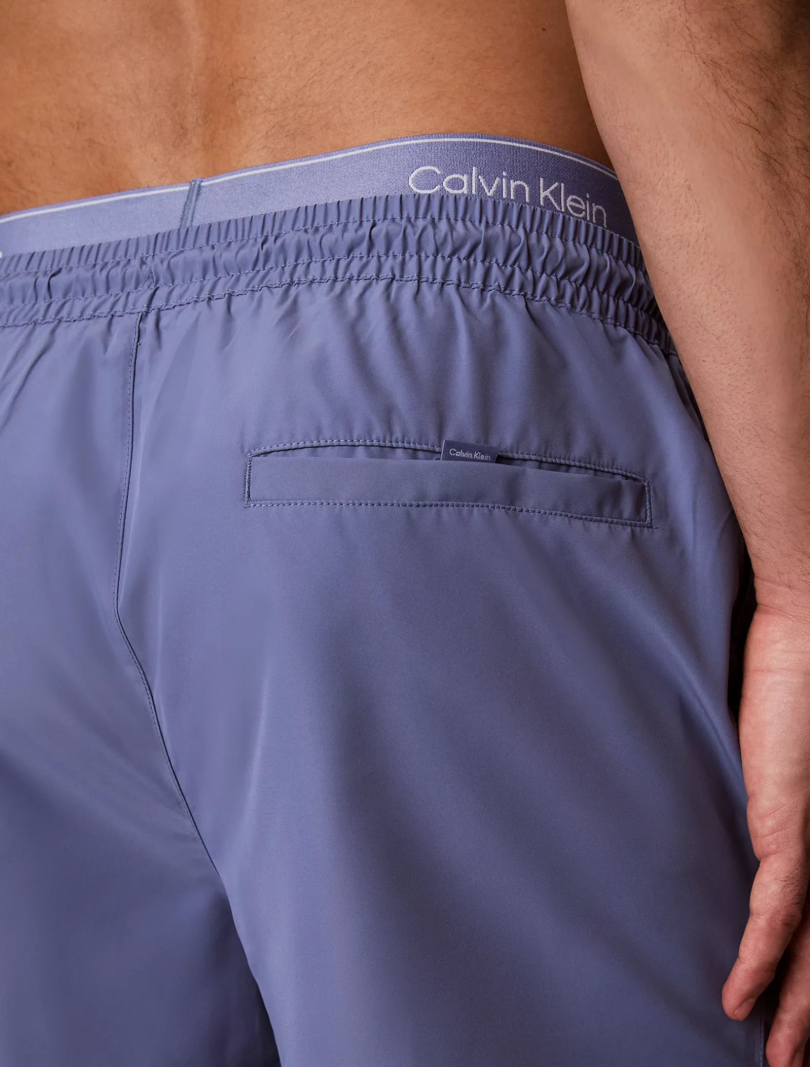 Korte zwemshort met trekkoord - CK Essentials