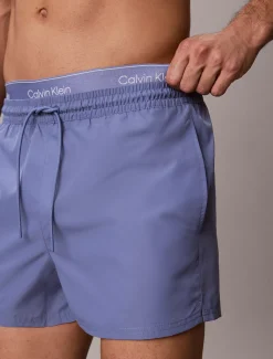Korte zwemshort met trekkoord - CK Essentials