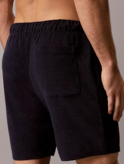 Lange strandshort met trekkoord