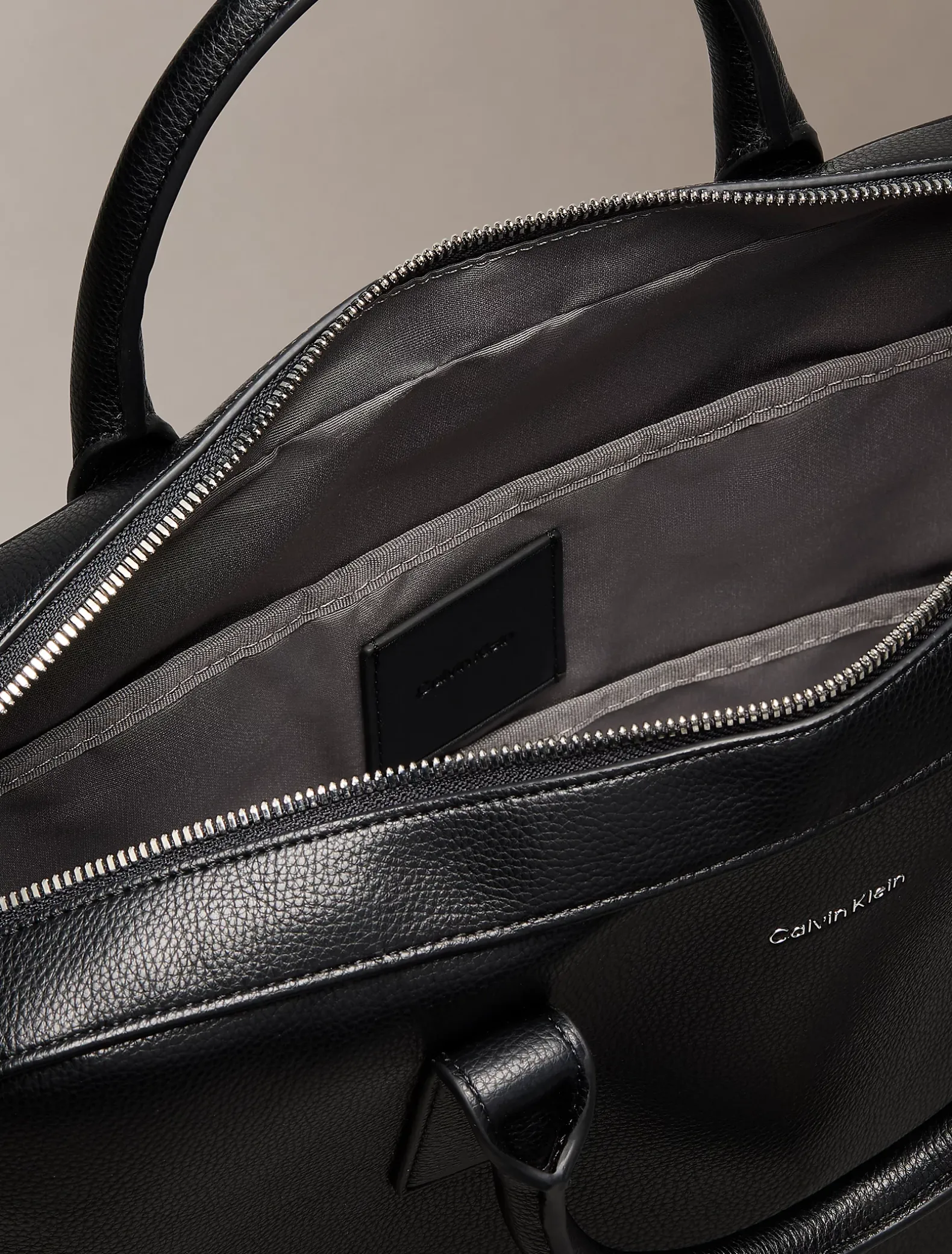 Laptoptas met micro-kiezelstructuur