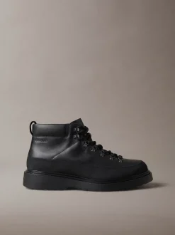 Lederen wandelschoenen met noppen