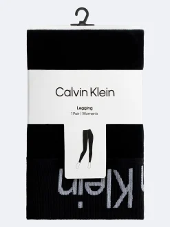 Legging met tailleband met logo