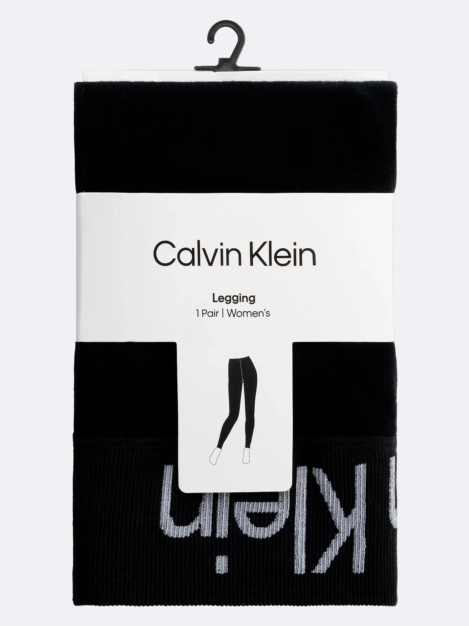 Legging met tailleband met logo